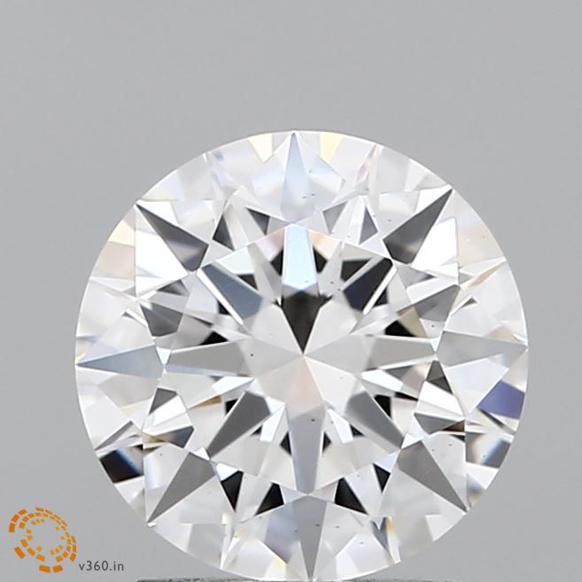 1.92 Carat Round Cut Lab Diamond