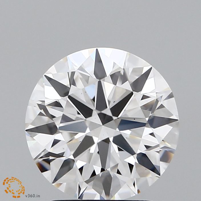 2.11 Carat Round Cut Lab Diamond