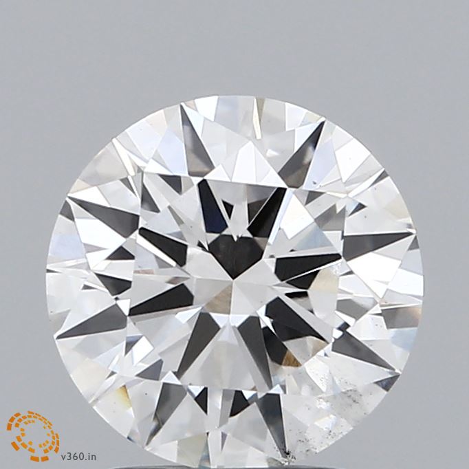 2.39 Carat Round Cut Lab Diamond