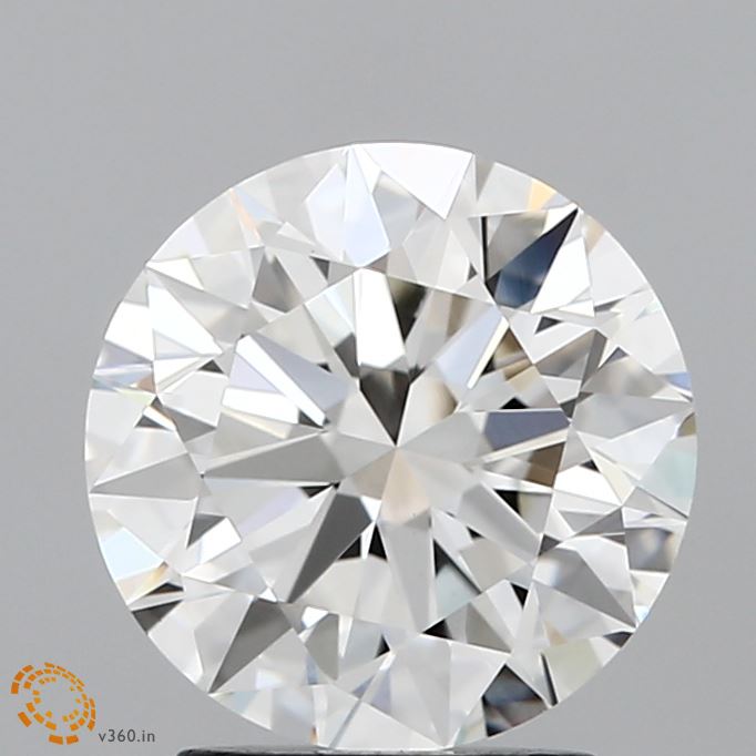 2.46 Carat Round Cut Lab Diamond