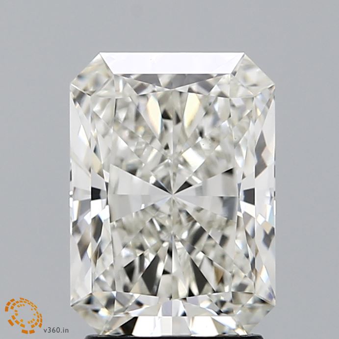 2.56 Carat Radiant Cut Lab Diamond