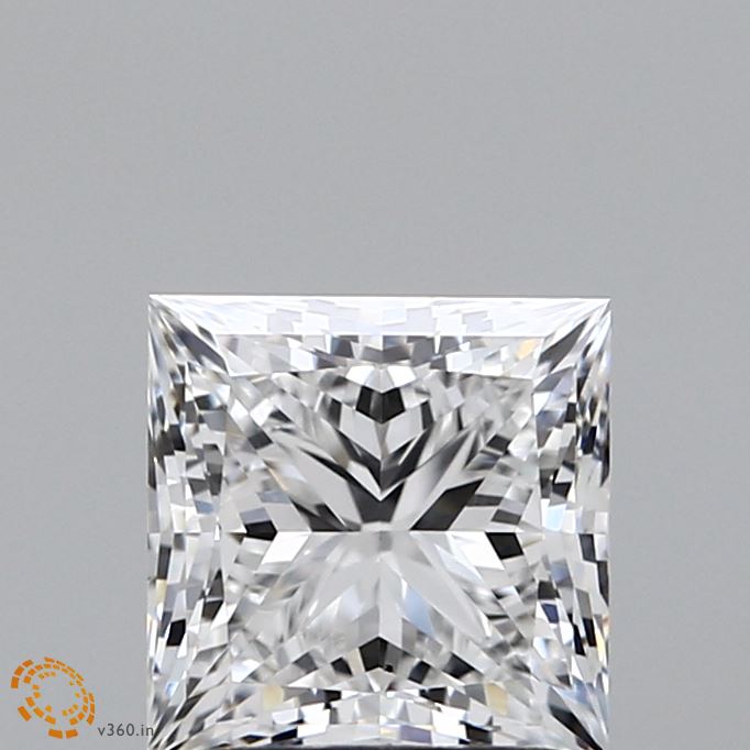 1.69 Carat Princess Cut Lab Diamond