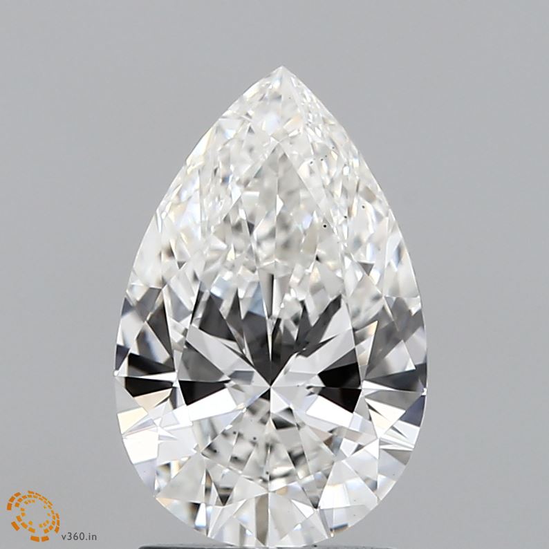 1.9 Carat Pear Cut Lab Diamond