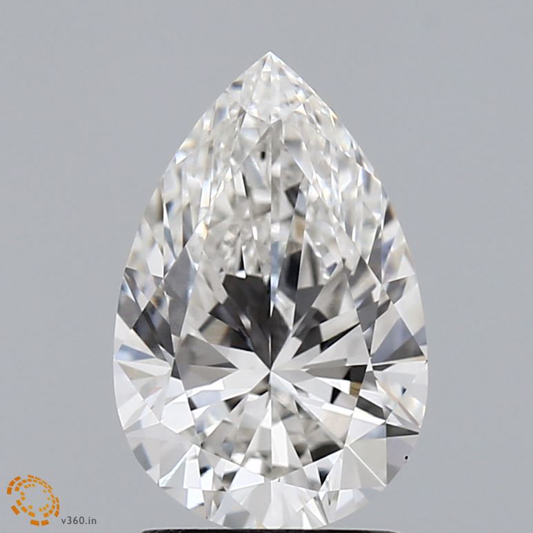 2.05 Carat Pear Cut Lab Diamond