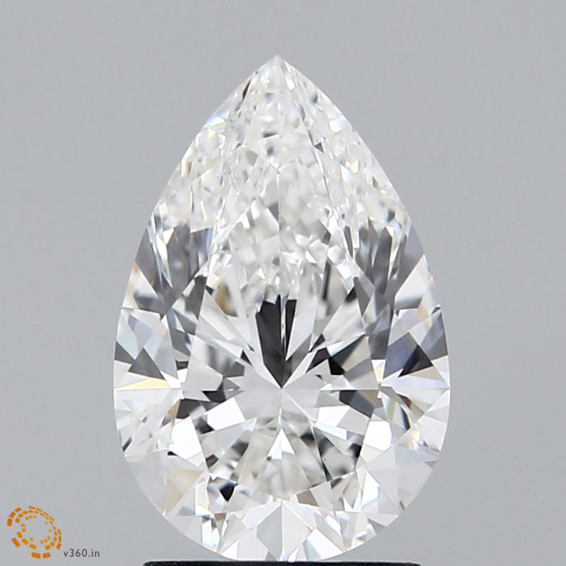 2.11 Carat Pear Cut Lab Diamond