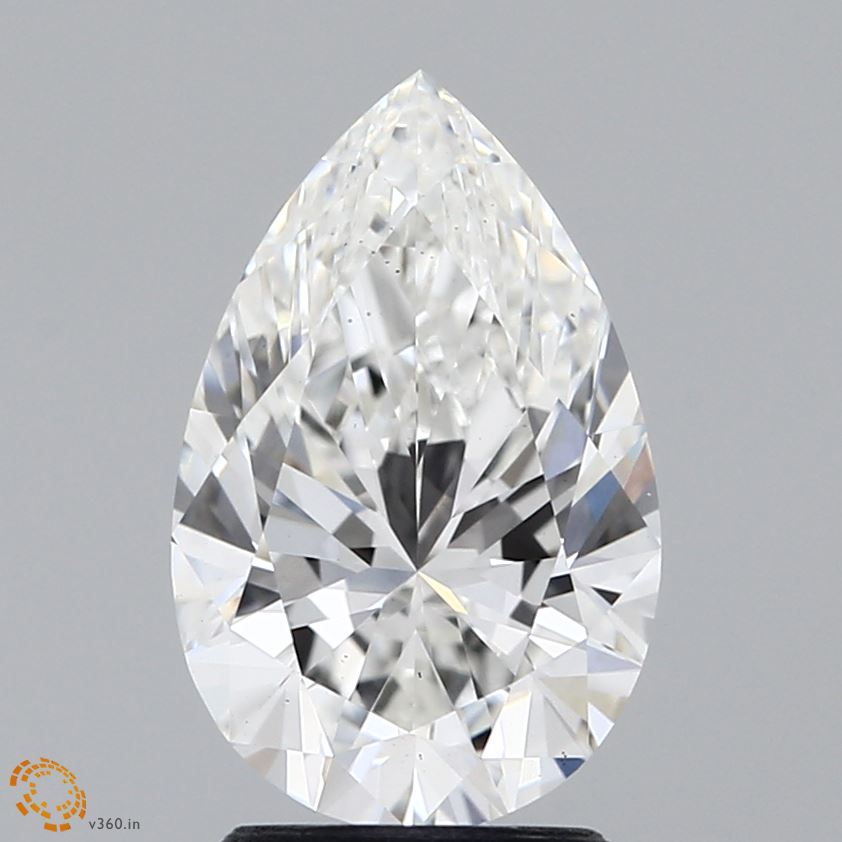 2.4 Carat Pear Cut Lab Diamond