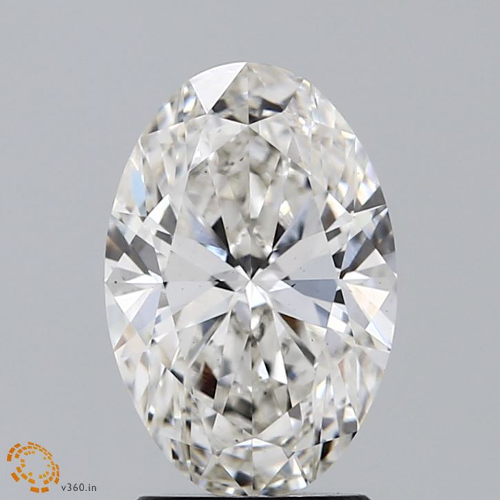 1.97 Carat Oval Cut Lab Diamond