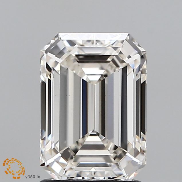 1.72 Carat Emerald Cut Lab Diamond