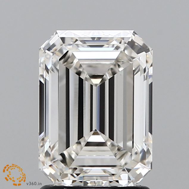 1.87 Carat Emerald Cut Lab Diamond