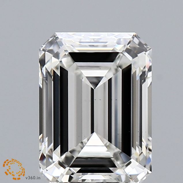 2.02 Carat Emerald Cut Lab Diamond