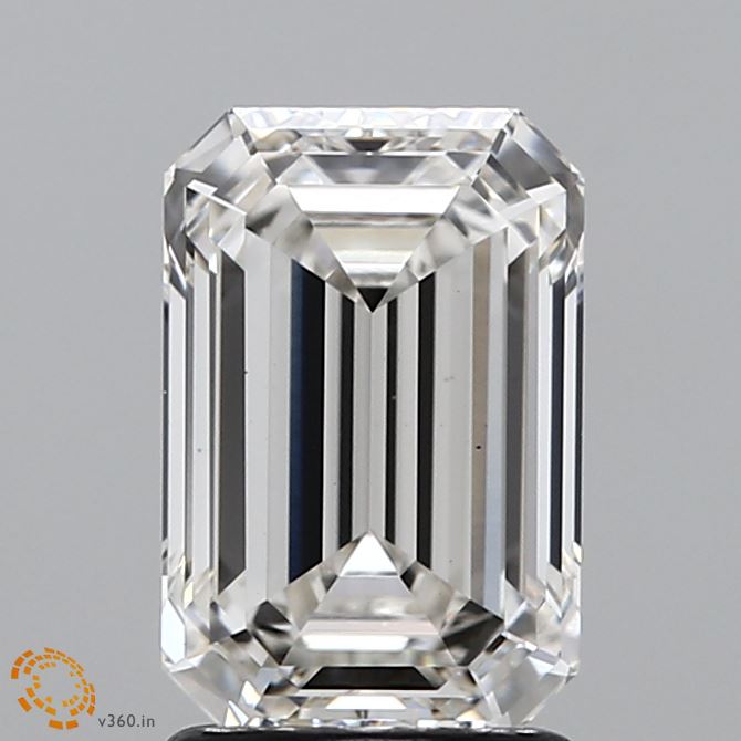 2.14 Carat Emerald Cut Lab Diamond