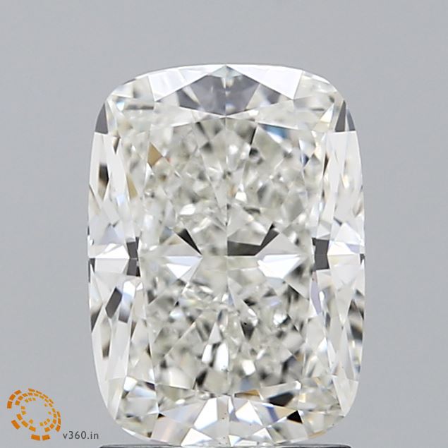 2.12 Carat Cushion Cut Lab Diamond