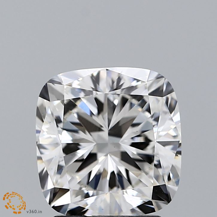 2.8 Carat Cushion Cut Lab Diamond