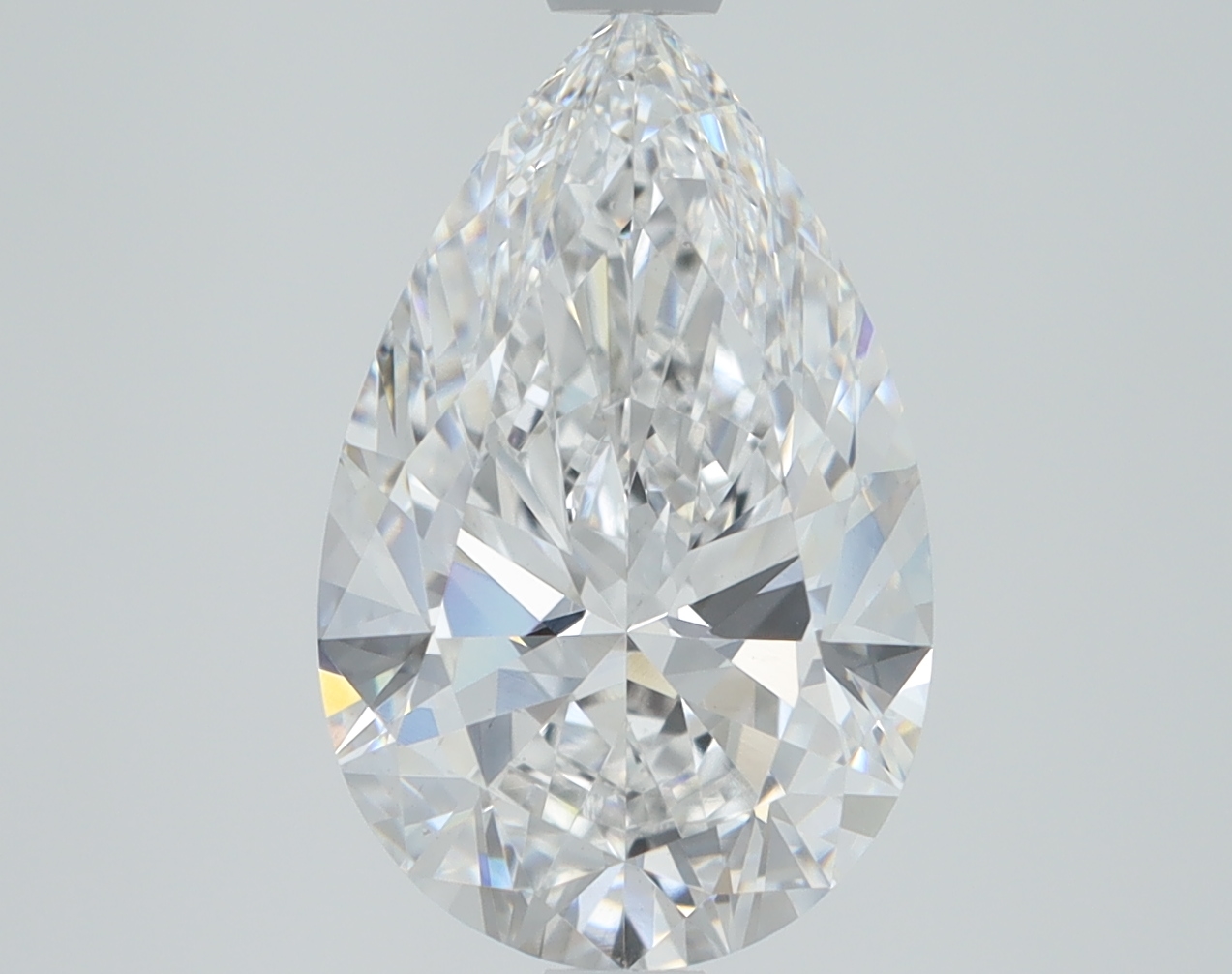 2.68 Carat Pear Cut Lab Diamond