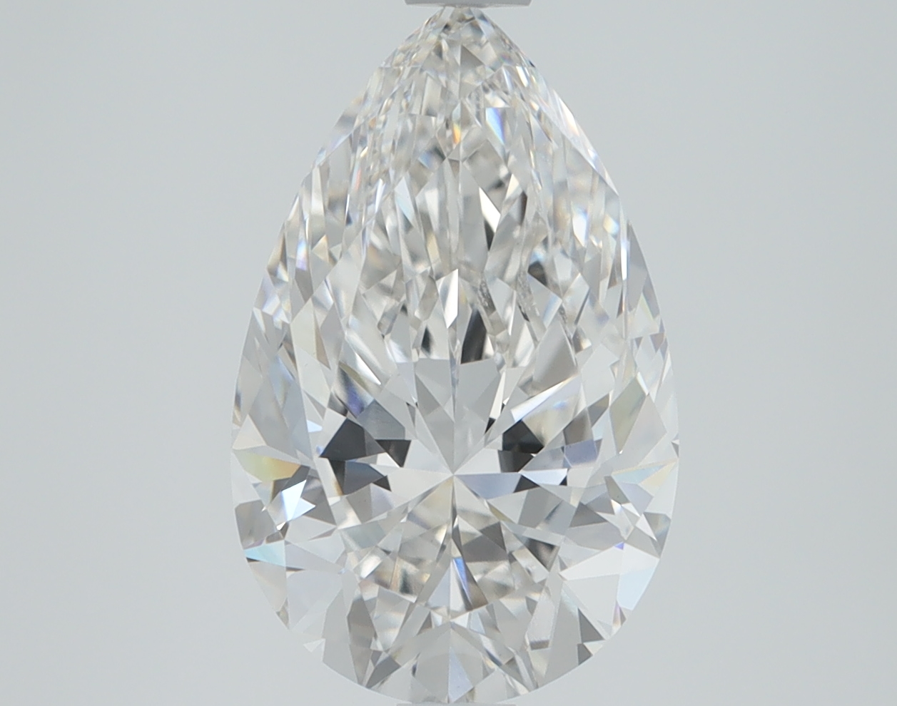 2.72 Carat Pear Cut Lab Diamond