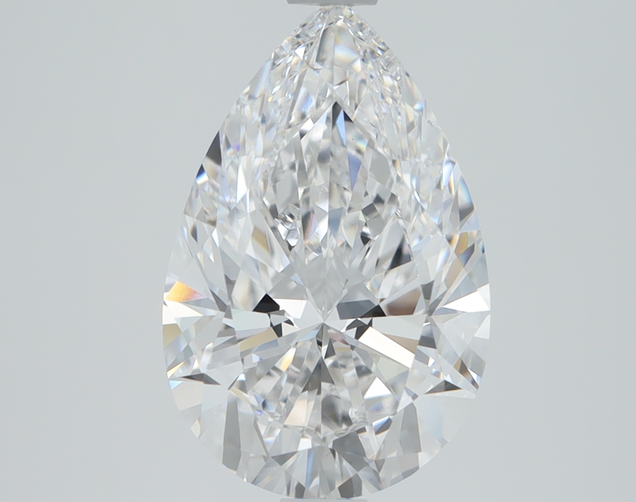 2.76 Carat Pear Cut Lab Diamond