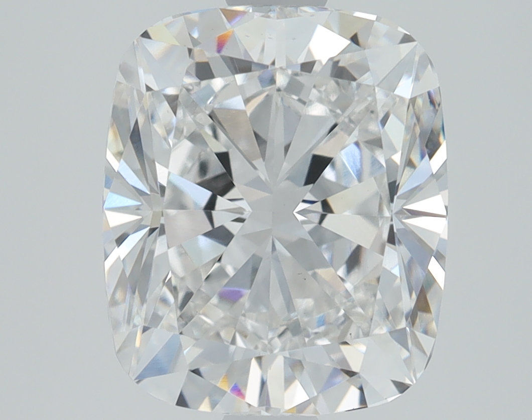 2.71 Carat Cushion Cut Lab Diamond