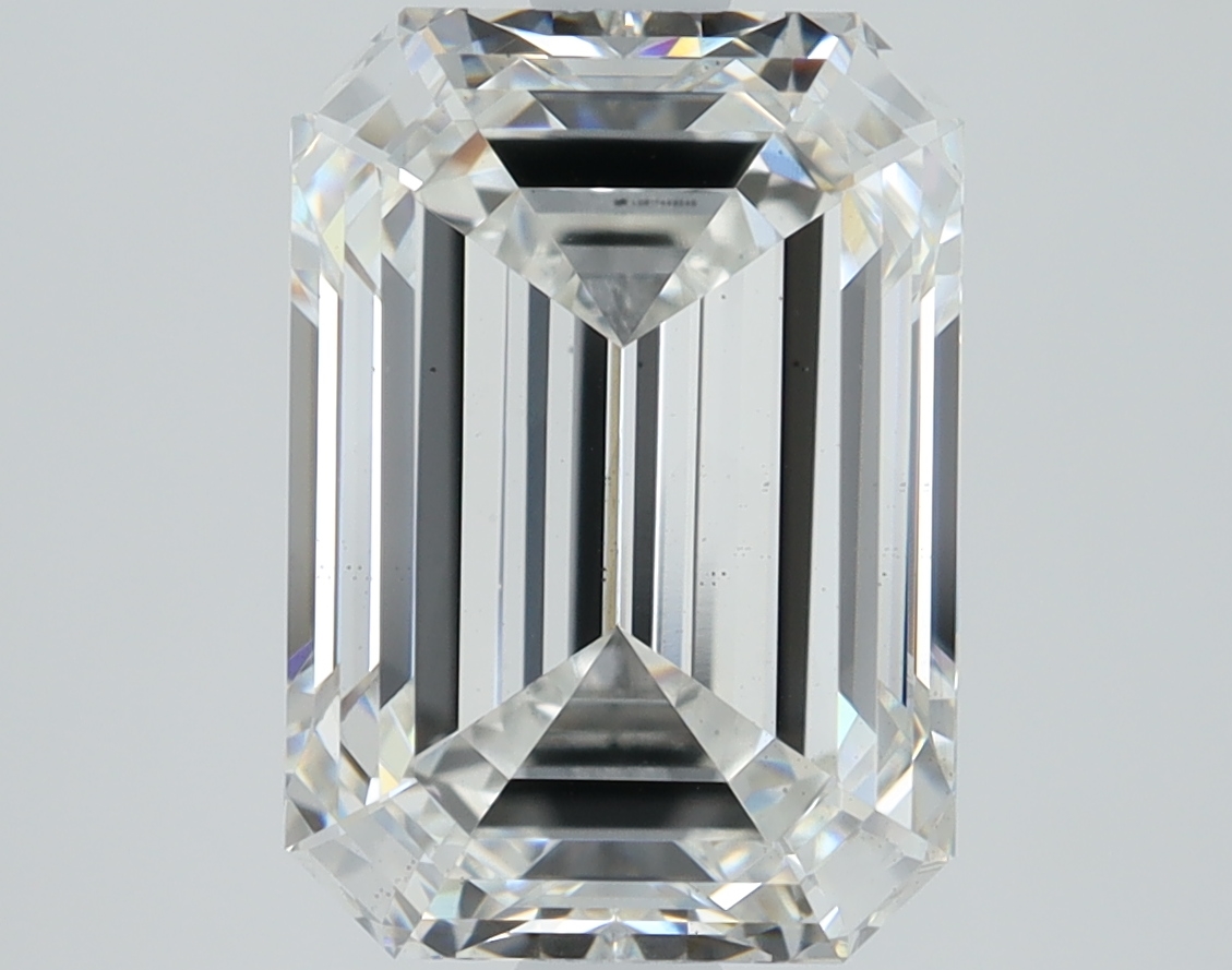 3.12 Carat Emerald Cut Lab Diamond