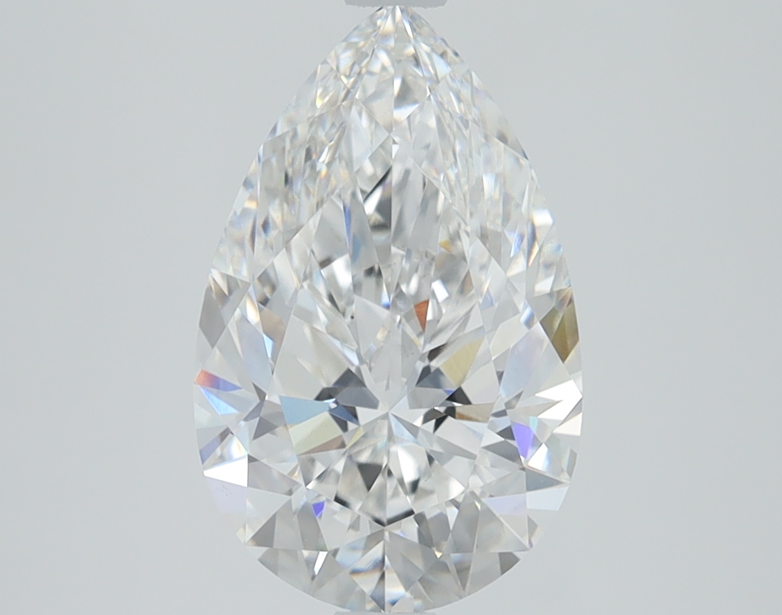 2.7 Carat Pear Cut Lab Diamond