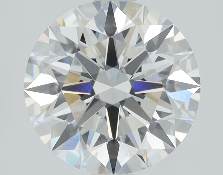 2.07 Carat Round Cut Lab Diamond