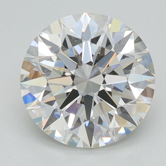 1.72 Carat Round Cut Lab Diamond