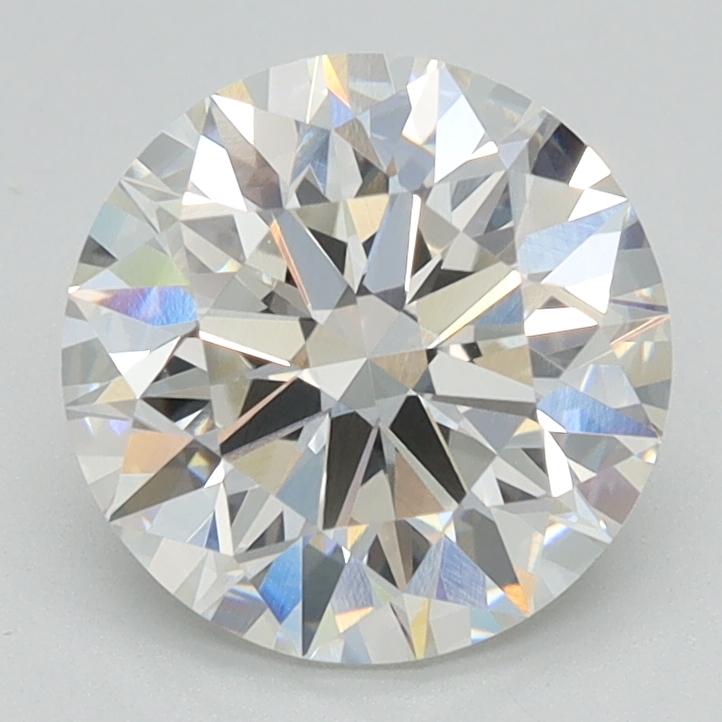 2.04 Carat Round Cut Lab Diamond