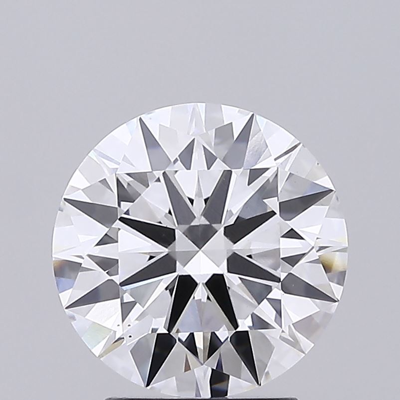 2.62 Carat Round Cut Lab Diamond