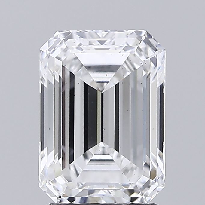 2.54 Carat Emerald Cut Lab Diamond