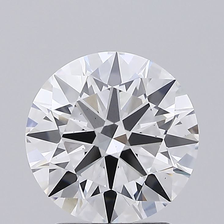 2.28 Carat Round Cut Lab Diamond