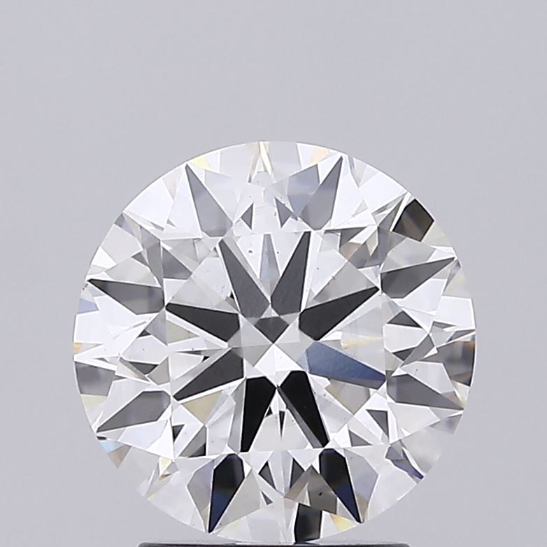 2.48 Carat Round Cut Lab Diamond