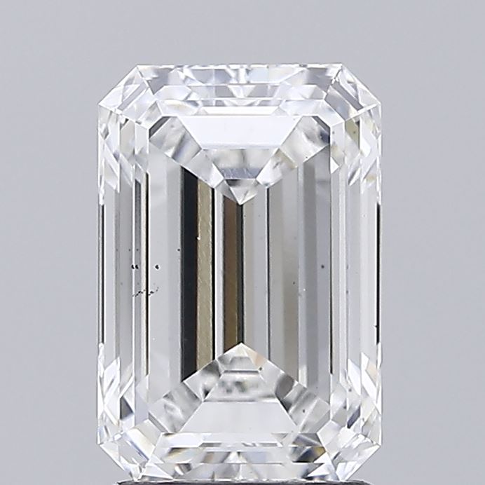 2.55 Carat Emerald Cut Lab Diamond