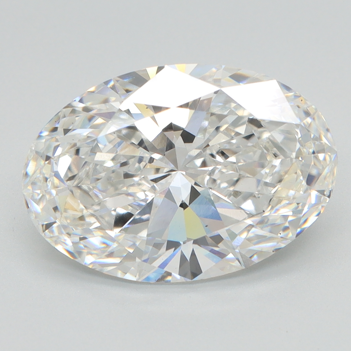 5.01 Carat Oval Cut Lab Diamond