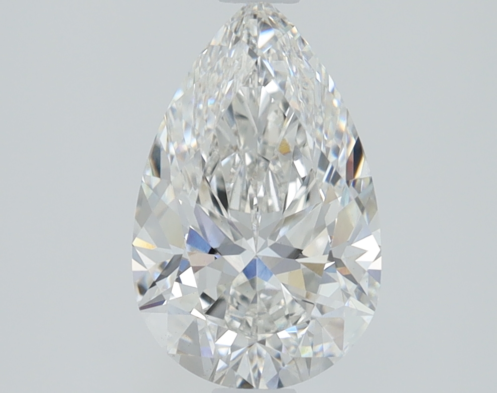 1.37 Carat Pear Cut Lab Diamond