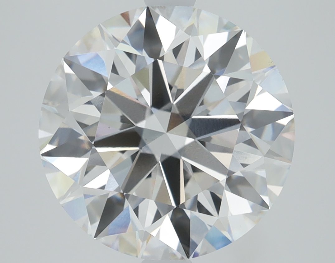 4.32 Carat Round Cut Lab Diamond