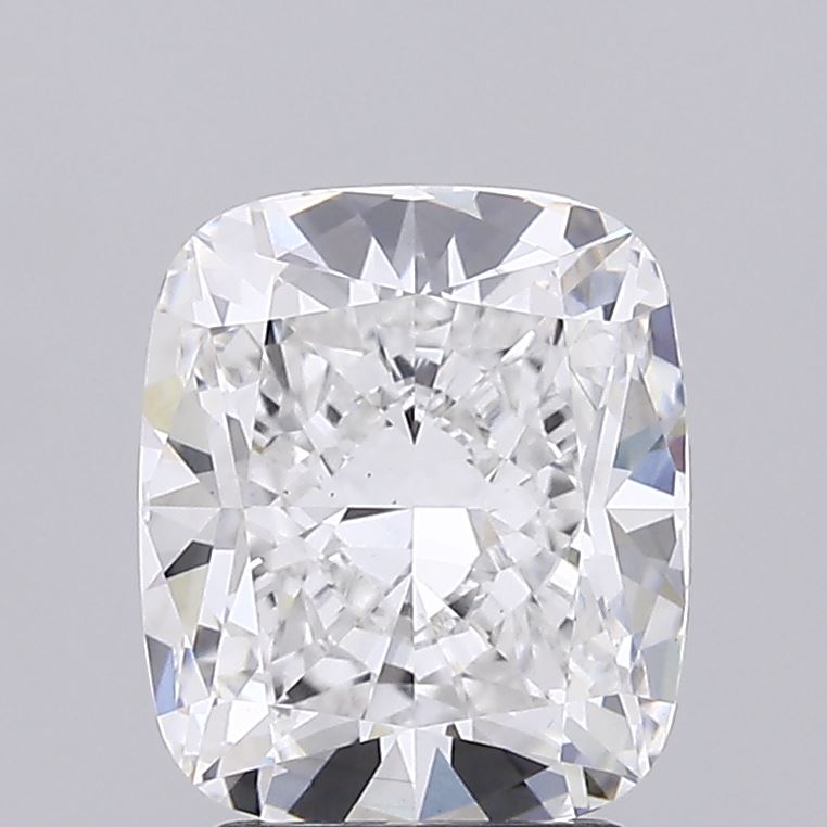 2.55 Carat Cushion Cut Lab Diamond