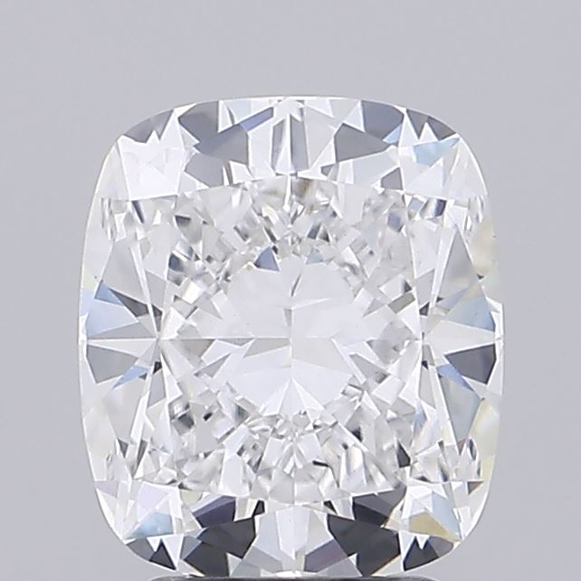 2.71 Carat Cushion Cut Lab Diamond