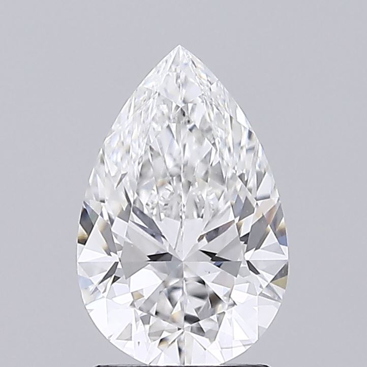 1.57 Carat Pear Cut Lab Diamond