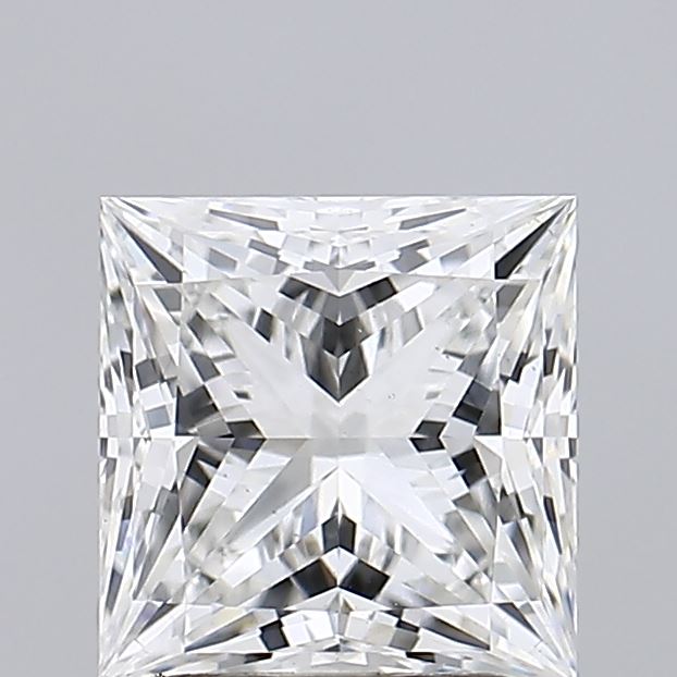 2.02 Carat Princess Cut Lab Diamond