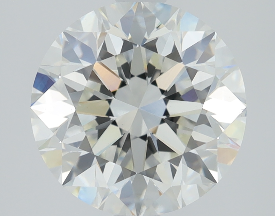 2.51 Carat Round Cut Lab Diamond