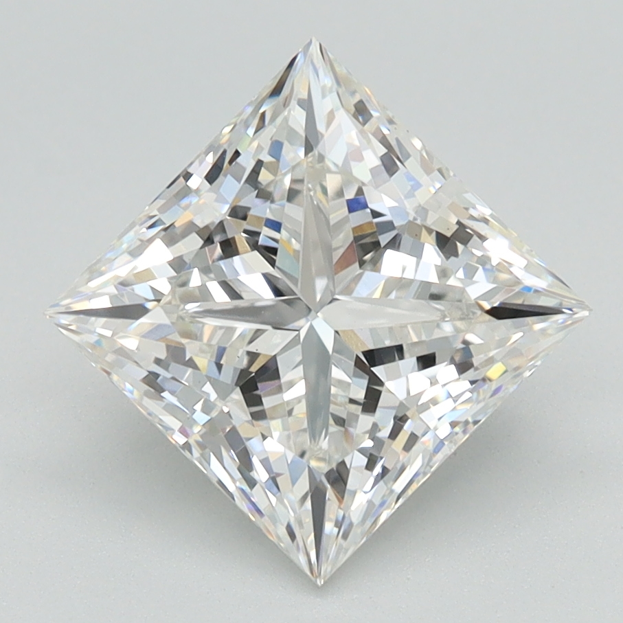 2.65 Carat Princess Cut Lab Diamond