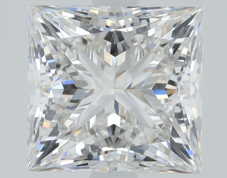 2.71 Carat Princess Cut Lab Diamond