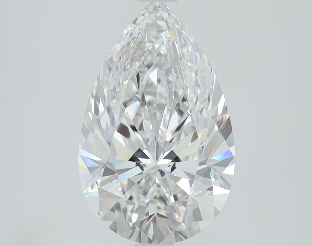 2.52 Carat Pear Cut Lab Diamond