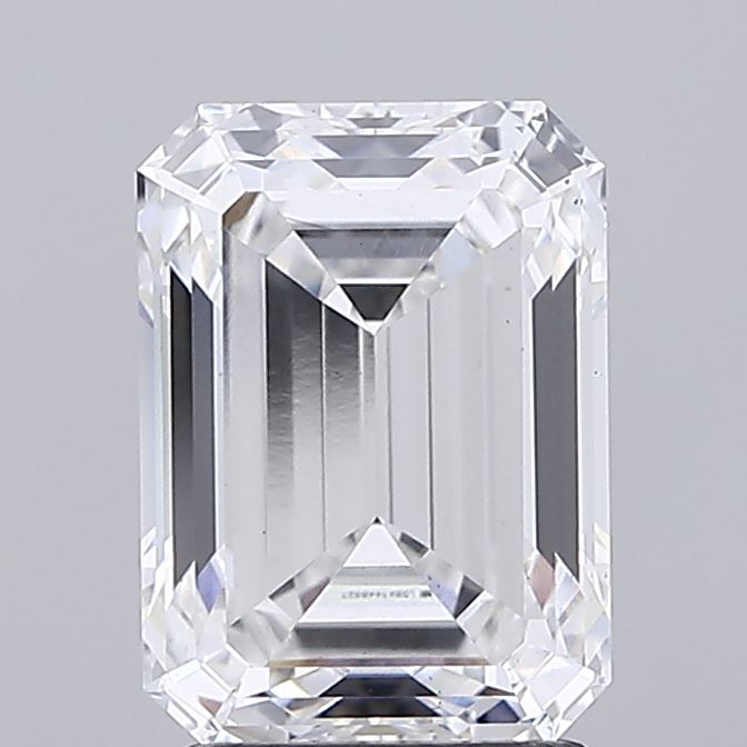 2.56 Carat Emerald Cut Lab Diamond