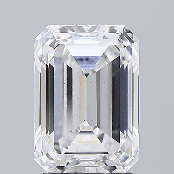 2.69 Carat Emerald Cut Lab Diamond