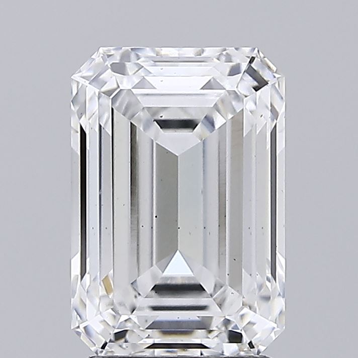 2.97 Carat Emerald Cut Lab Diamond