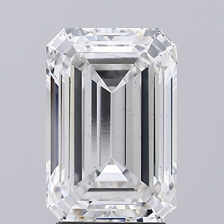 3.06 Carat Emerald Cut Lab Diamond