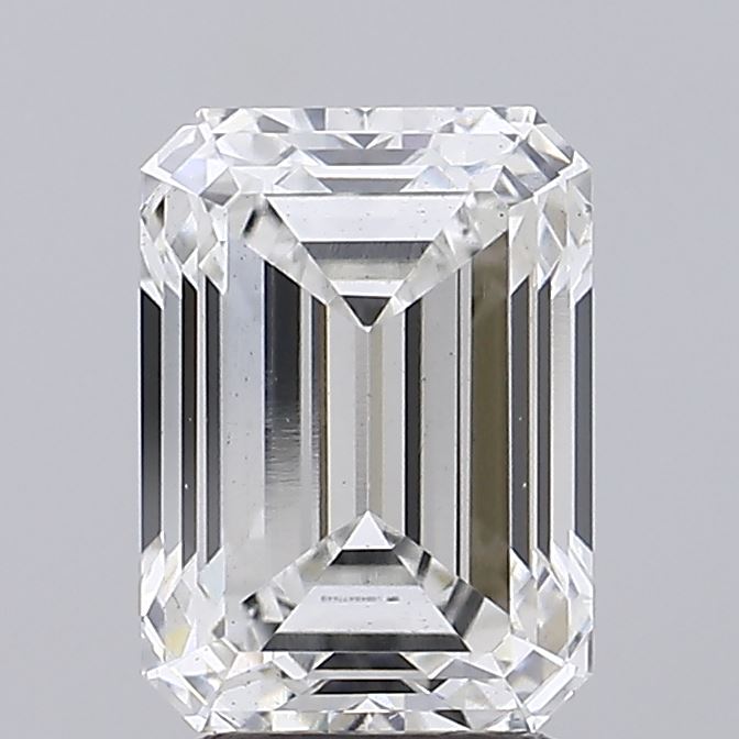 3.13 Carat Emerald Cut Lab Diamond