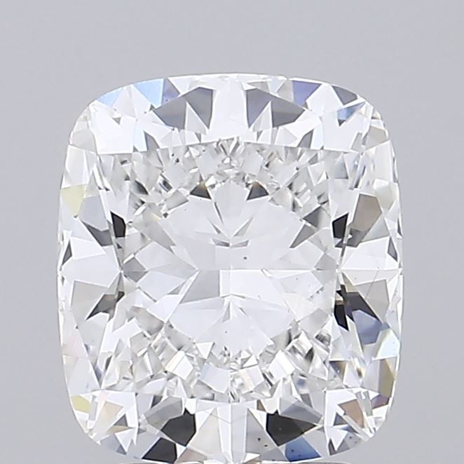 3.15 Carat Cushion Cut Lab Diamond