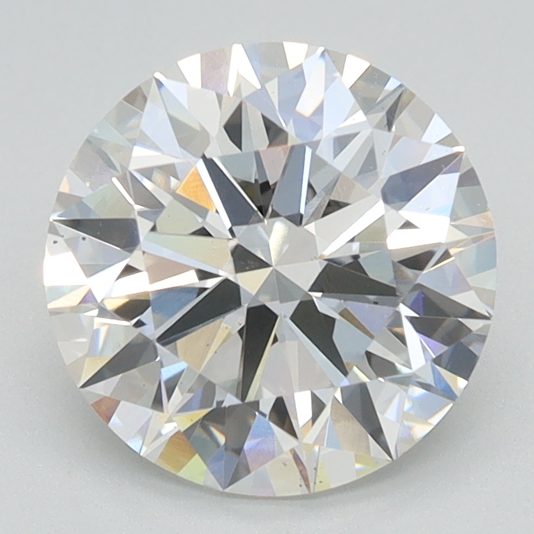 2.41 Carat Round Cut Lab Diamond