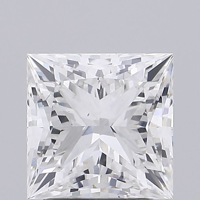 2.12 Carat Princess Cut Lab Diamond